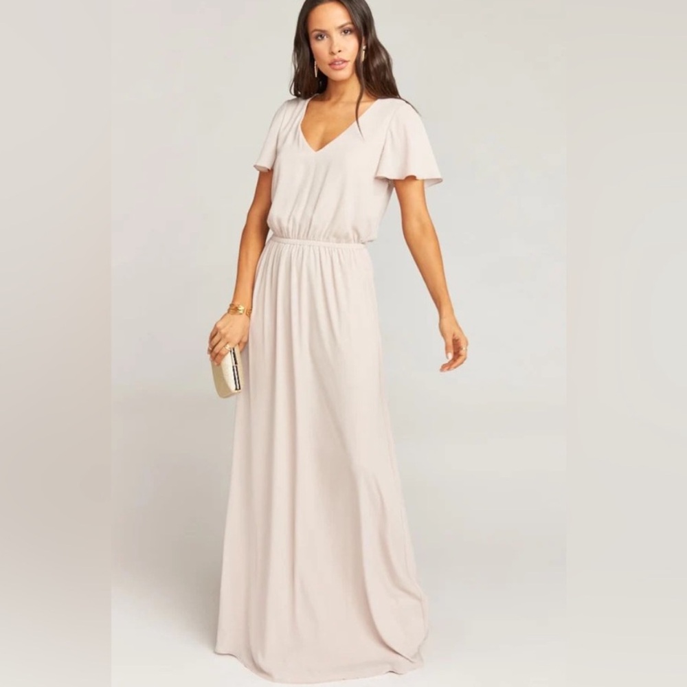 Show Me Your MuMu Flutter Sleeve Dress